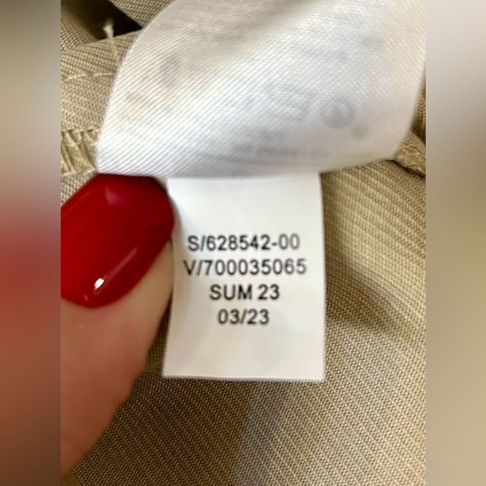 NWT Banana Republic Utility Jumpsuit in Maverick Tan Size Large - Picture 15 of 15